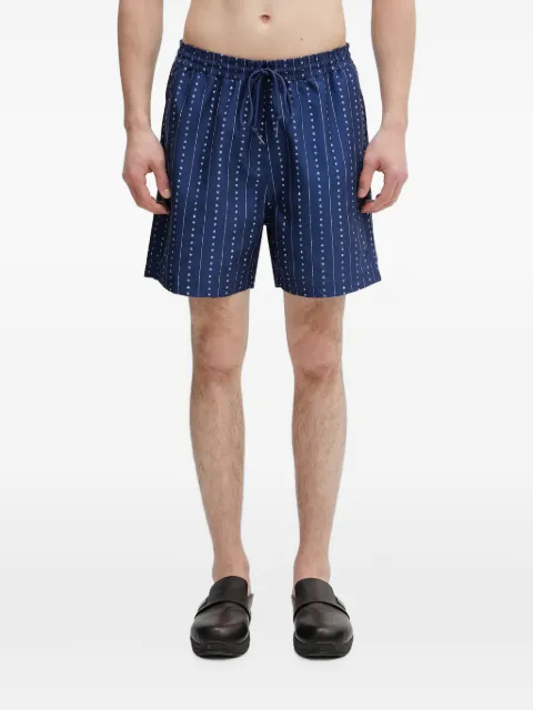 Carhartt WIP Slater logo-print swim shorts Blue I035063