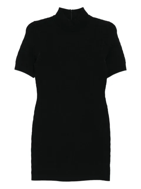 Michael Kors logo jacquard knit dress Black MF58393JWV