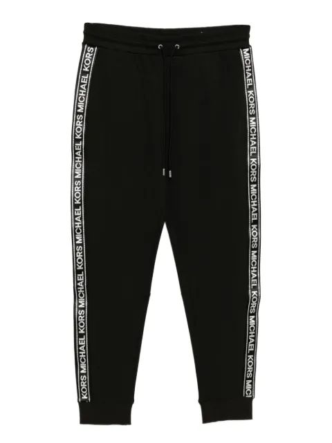 Michael Kors logo tape track pants Black CF5524J5MF