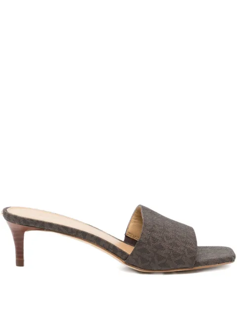 Michael Kors 50mm Elyse sandals Brown 40F5EYMP1B