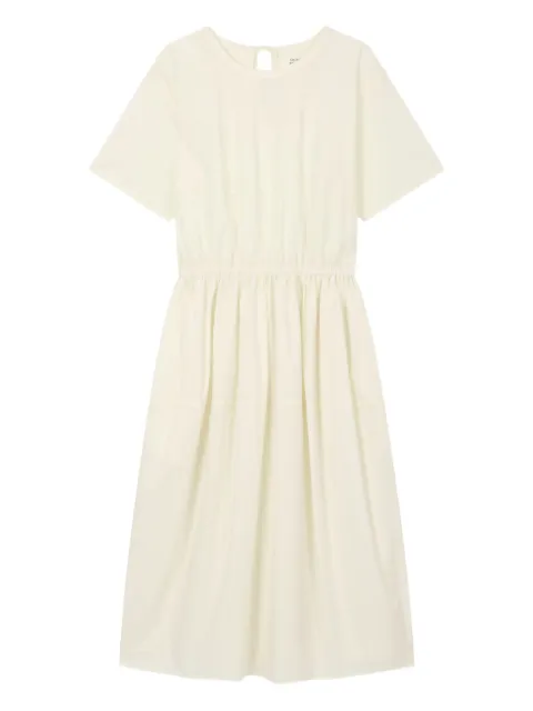 TOMBOY crew-neck midi dress Neutrals 9105341112