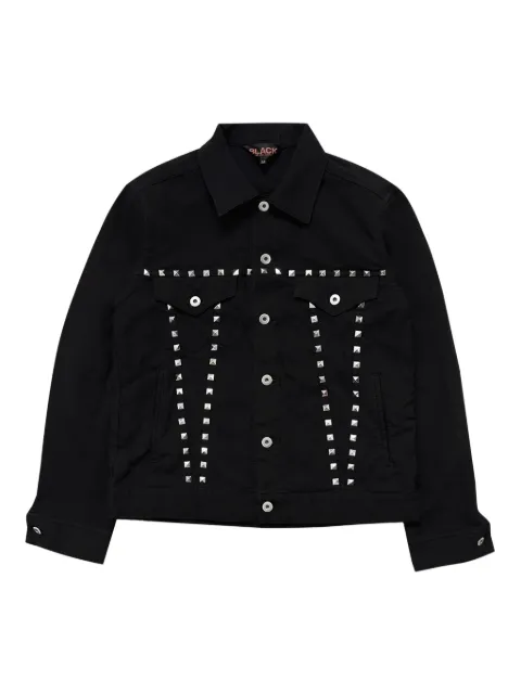 Black Comme Des Garçons studded jacket Black 1PJ002052