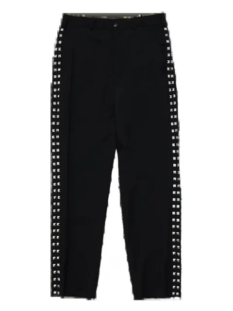 Black Comme Des Garçons studded trousers Black 1PP001052
