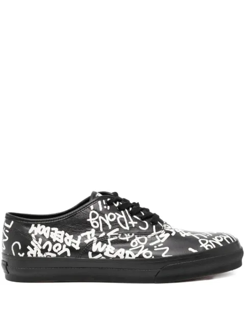 Comme Des Garçons Comme Des Garçons slogan-print sneakers Black DRPK104