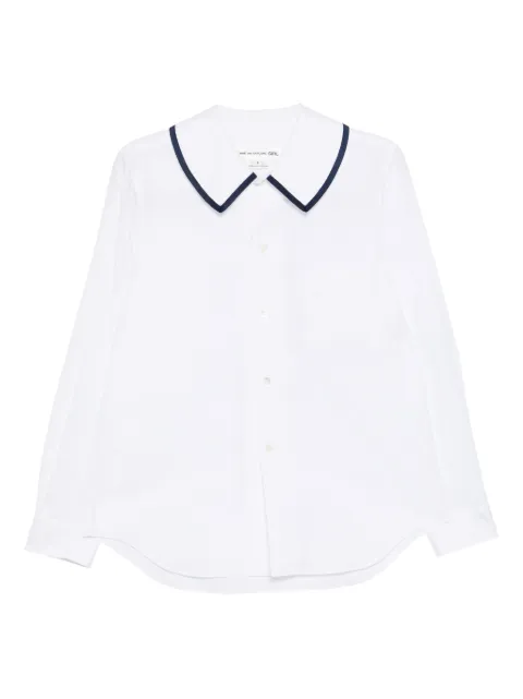 Comme Des Garçons Girl cotton shirt White NPB012051