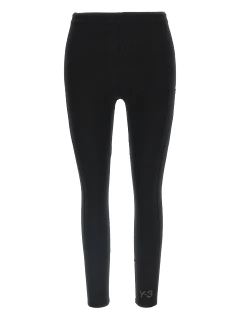 Y-3 logo-detail leggings Black KA9864BLACK