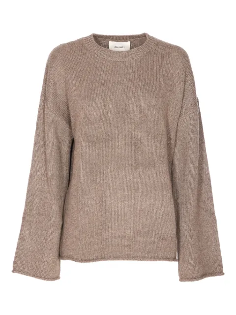 Lisa Yang Kristy crew-neck cashmere sweater Brown 2025339TL