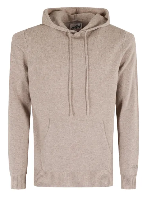 MC2 Saint Barth wool hoodie Neutrals MAHONY097