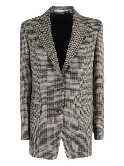 Antonelli houndstooth-pattern blazer Brown P12274141097