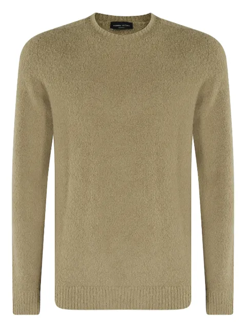 Roberto Collina crewneck sweater Green 253M45001097