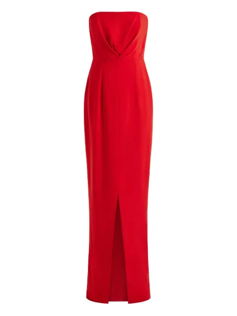 16Arlington Aeta strapless-belted maxi dress Red G103AW2502