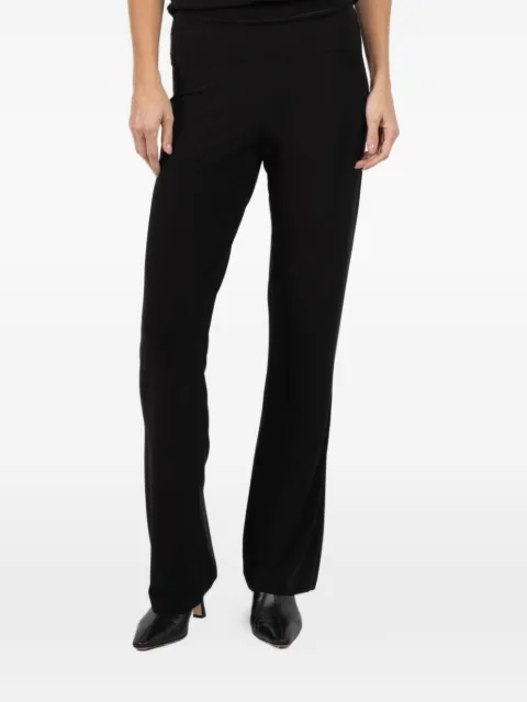 Norma Kamali boot-cut trousers Black KK4267PL142