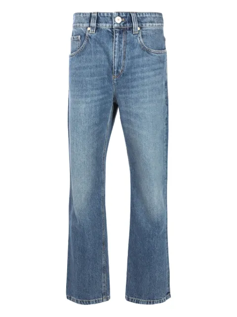 Brunello Cucinelli Contemporary Square jeans Blue MA095P5758C9039