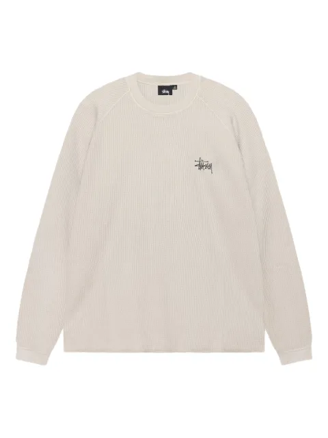 Stüssy Basic Thermal sweatshirt Neutrals STUS17