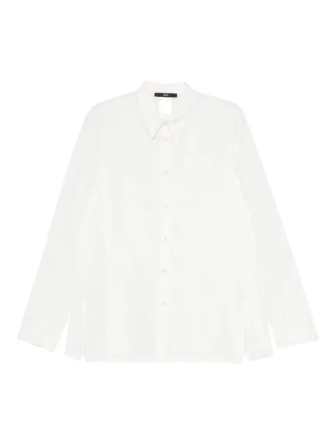 SAPIO long-sleeved buttoned shirt White FW25N16L