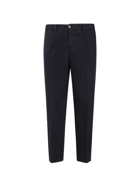 Briglia 1949 Portofino pleat-detail trousers Blue PORTOFINOD403121097