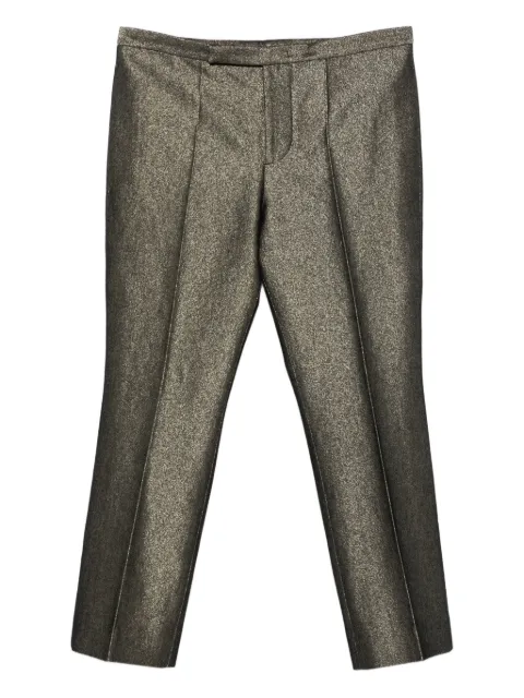 SAPIO metallic trousers Grey FW25N07T