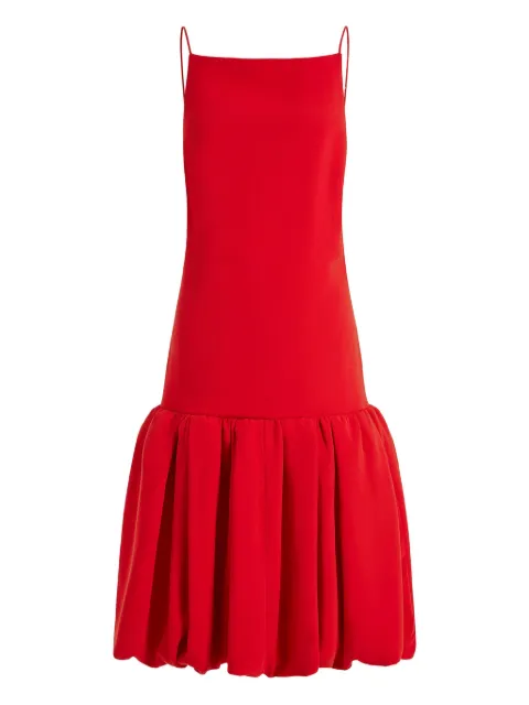 16Arlington Viana balloon-hem square-neck mini dress Red DMD659AW2502