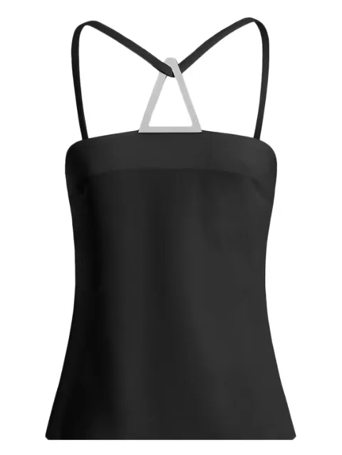 16Arlington Ivia crêpe top Black T414AW2501