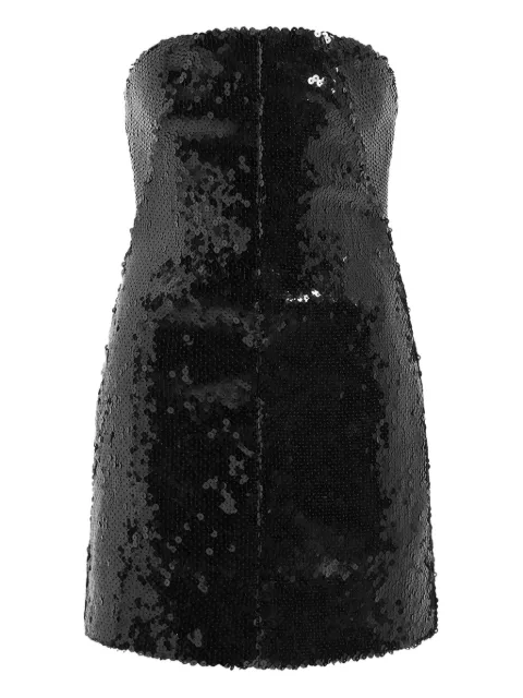 16Arlington Stell sequinned mini dress Black DMN443AW2502