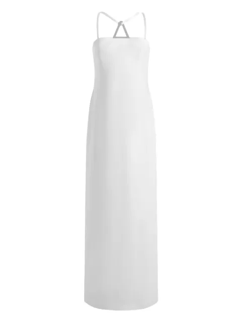 16Arlington Ilian crêpe gown White G101AW2502