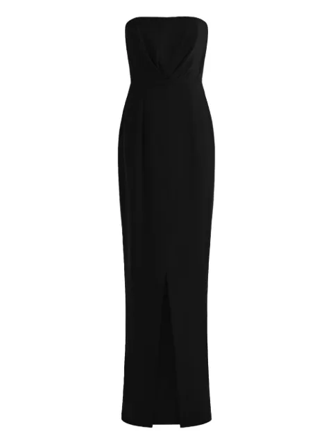 16Arlington Aeta crêpe gown Black G103AW2501