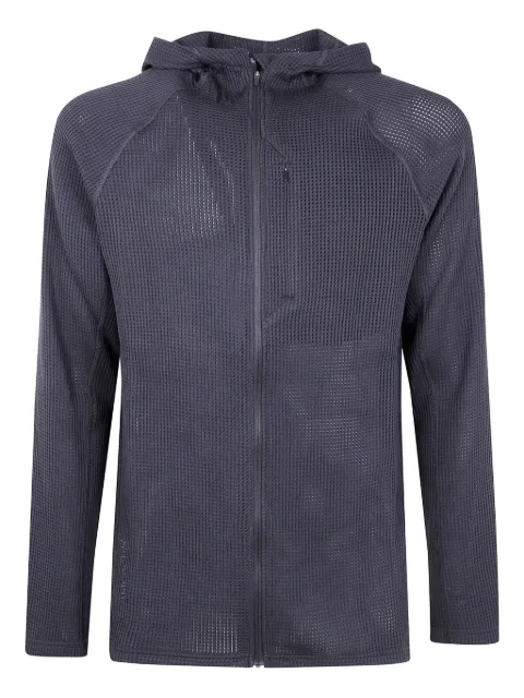 Houdini Sportswear M's Pace Flow waffle-hooded jacket Black 830011