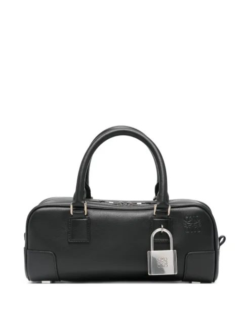 LOEWE Amazona leather tote bag Black A039N23X07