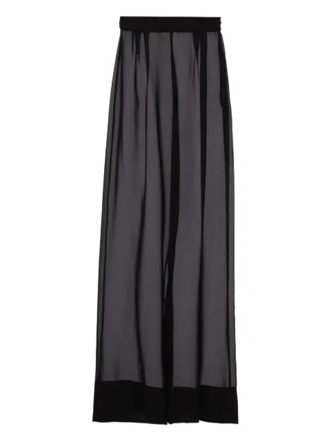 IL VOLO Erin sheer trousers Black ERINPANTS
