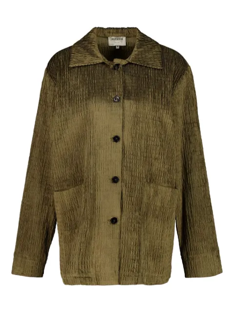 Zeus+Dione Synthesis shirt jacket Green CLJA0076