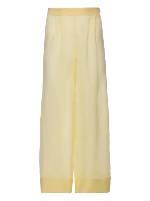 IL VOLO Erin pleated trousers Yellow ERINPANTS