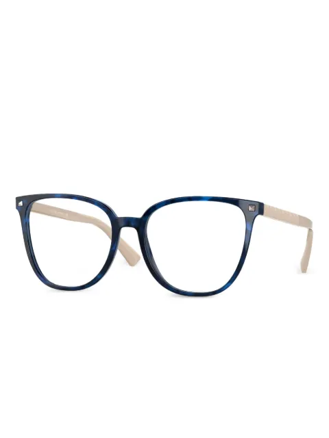 VALENTINO GARAVANI EYEWEAR square-frame full-rim glasses Neutrals VA30595031