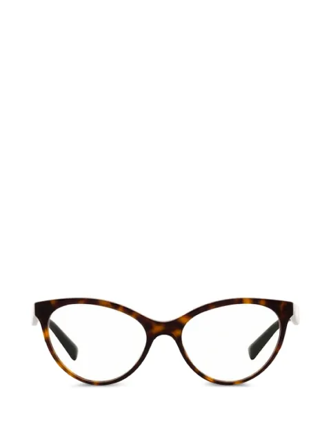 VALENTINO GARAVANI EYEWEAR cat-eye frame glasses Brown VA30135196