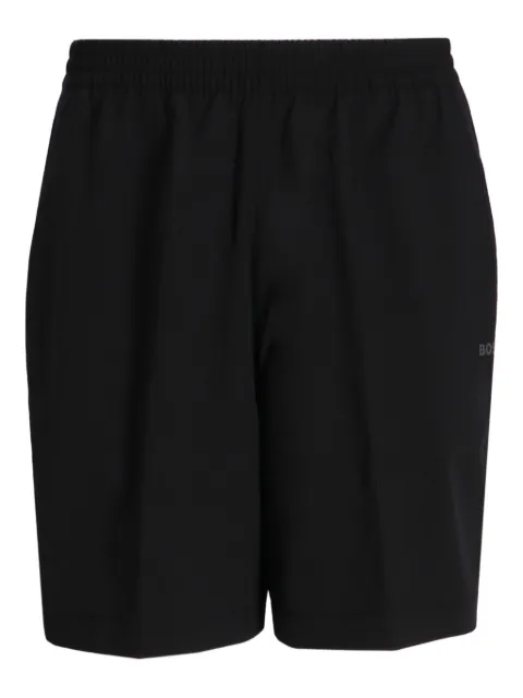 BOSS elastic-waistband shorts Black 50541312