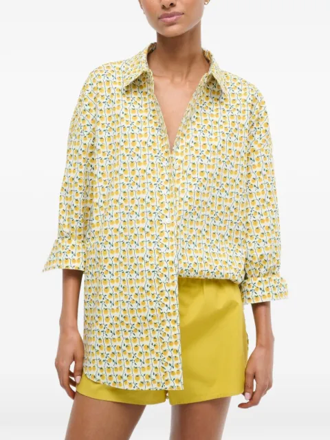 STAUD Colton shirt White R25P1172SP