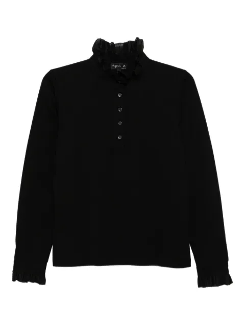 agnès b. cotton top Black EBN1JIB3