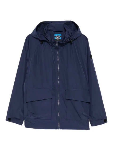 SPORT b. by agnès b. logo-patched jacket Blue DC79QT2S