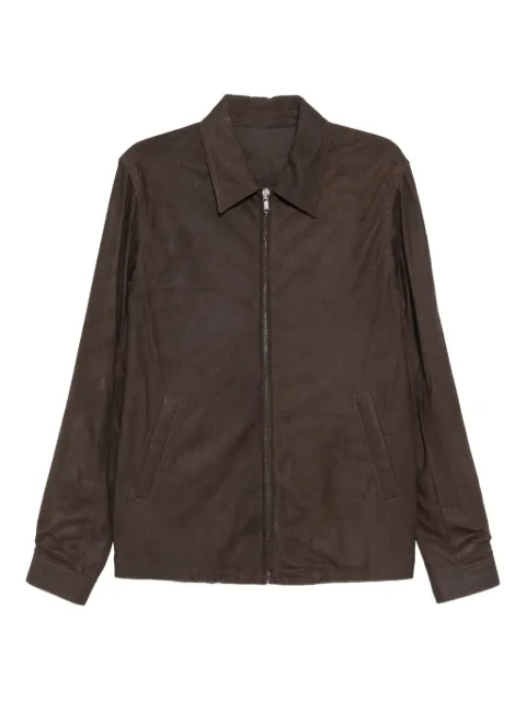 Rick Owens Brad jacket Brown RU02E1764LBA78
