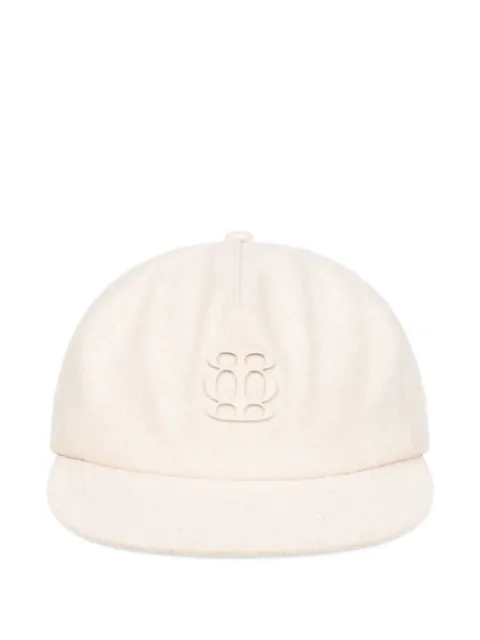 ROUGH. patch-emblem baseball cap Neutrals FW25RGH042