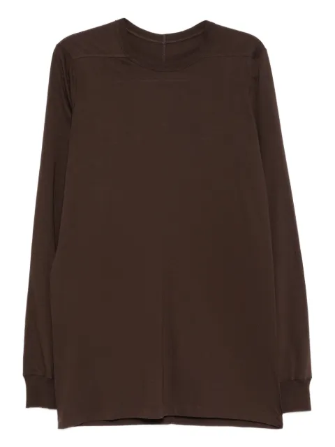 Rick Owens cotton T-shirt Brown RU02E1266JA