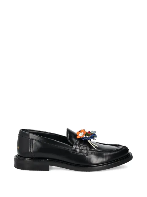 Filling Pieces Bouquet loafers Black 44278131