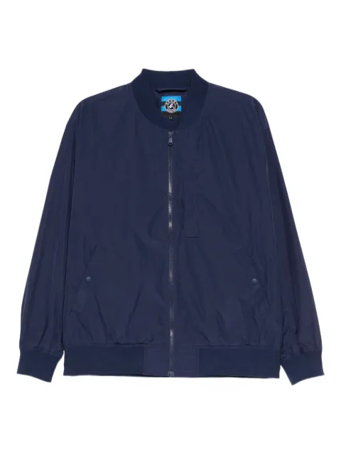 SPORT b. by agnès b. logo-patched jacket Blue DC96QT2S