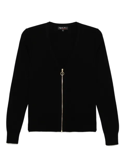 agnès b. Diane cardigan Black EDL1J155