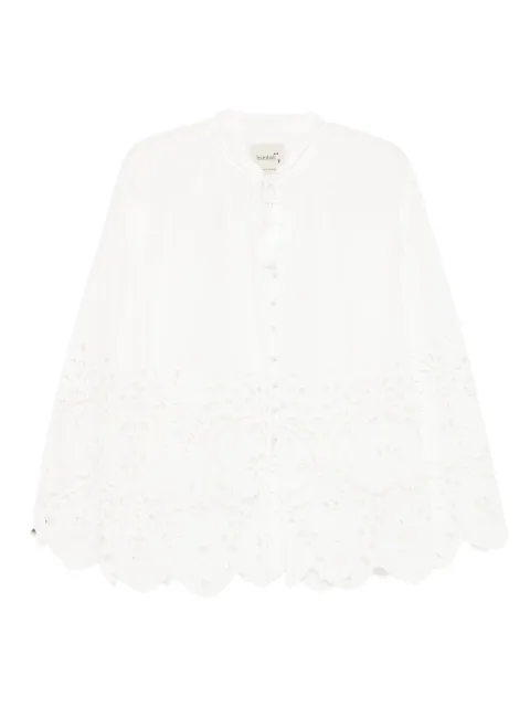 Bambah Eyelet blouse White BMFW2521