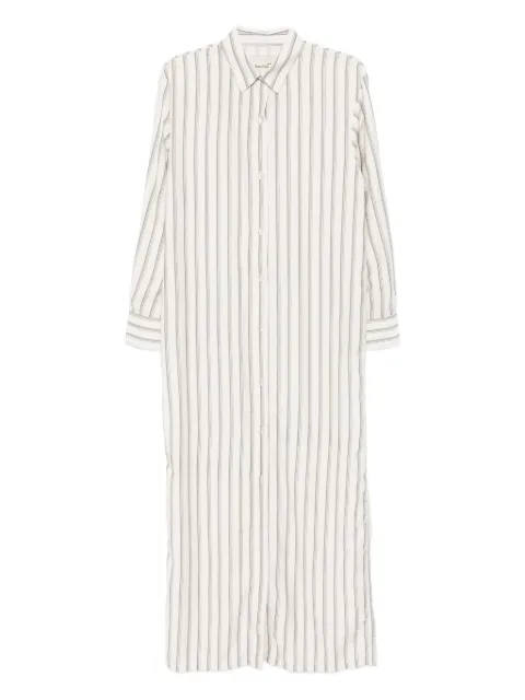 Bambah Hannah striped dress Neutrals BMFW2533