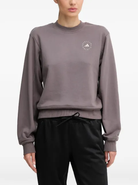 adidas by Stella McCartney crew-neck training sweater Grey JW4692