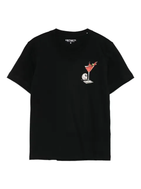 Carhartt WIP cocktail-print T-shirt Black I035258