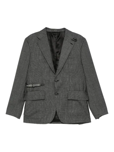 Brioni checked blazer Grey SGQT0LODA22