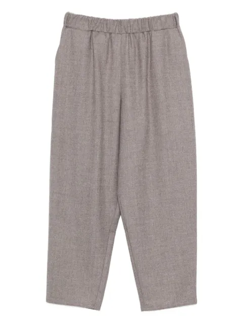 Dusan elasticated-waist trousers Neutrals T1408