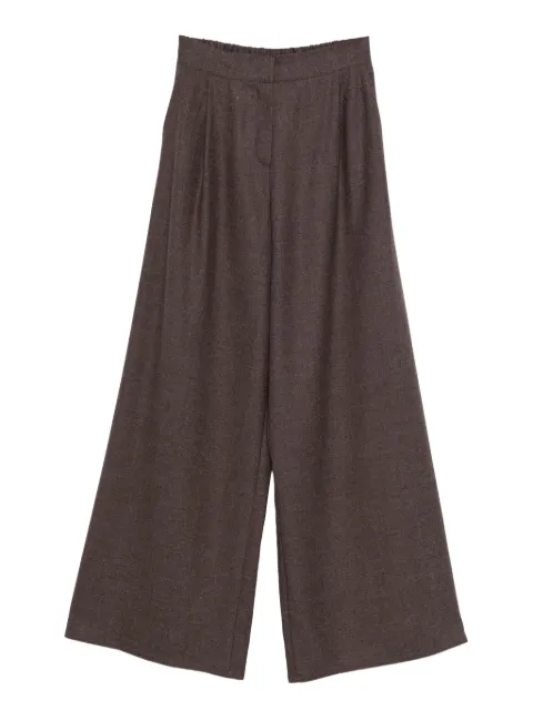 Dusan elasticated-waistband trousers Brown T1411
